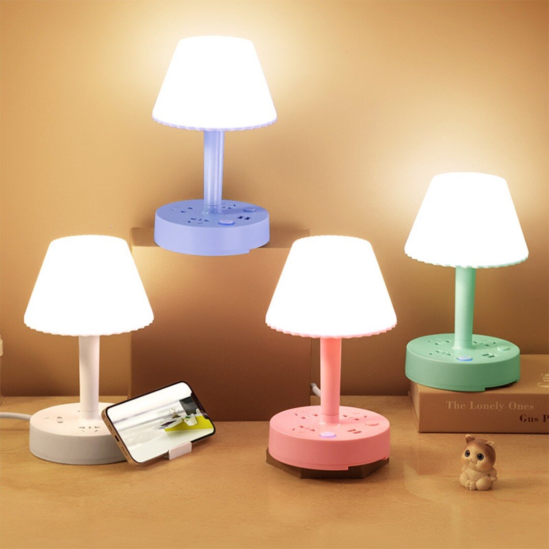 Steckdosentischlampe