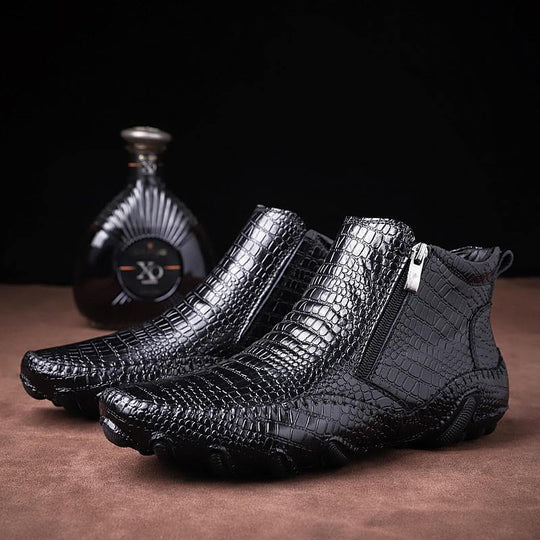 Stiefel Aus Rindsleder