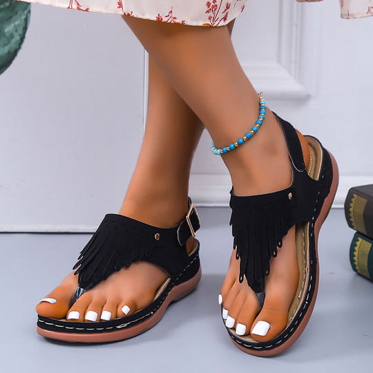 Strand Sandalen Mit Quasten