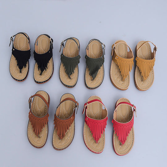 Strand Sandalen Mit Quasten