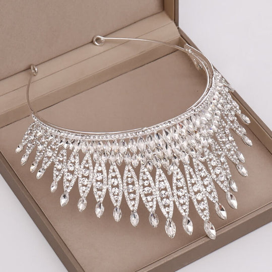 Strass Kristall Tiara