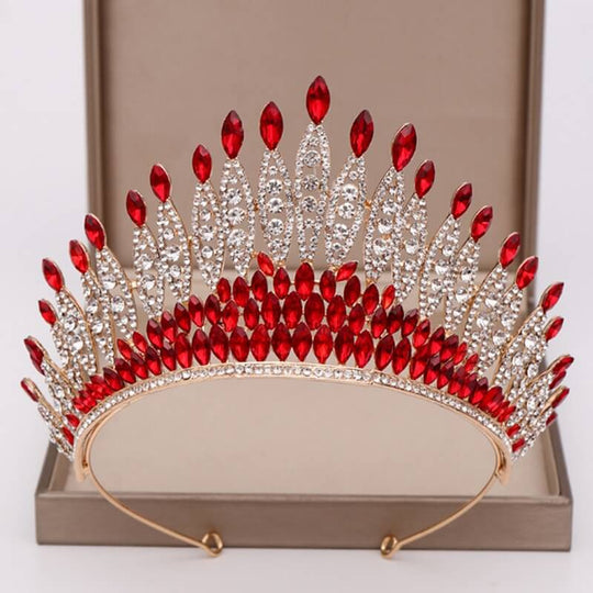 Strass Kristall Tiara