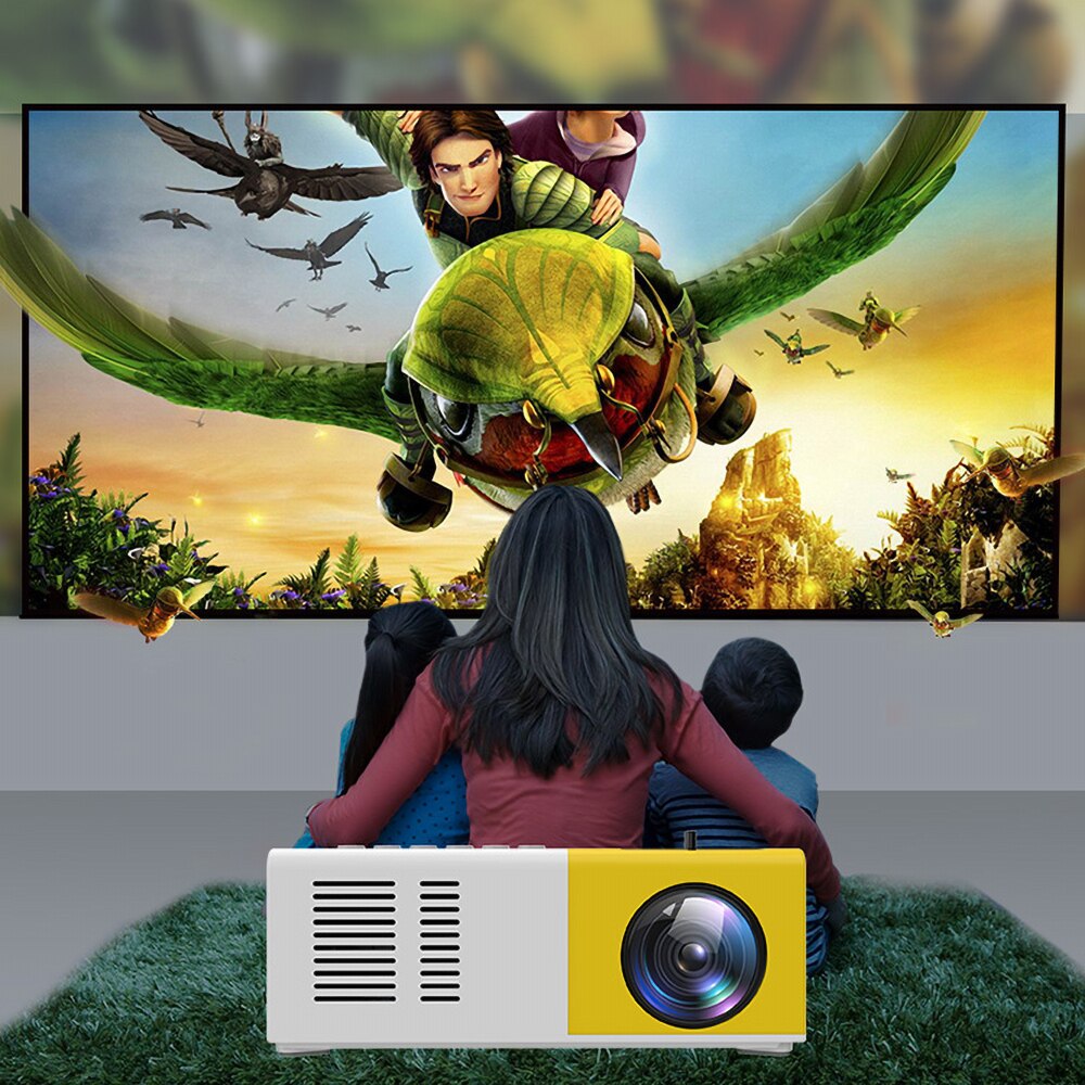 Tragbarer Projektor Im Handflächenformat