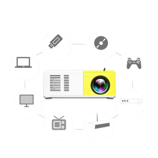 Tragbarer Projektor Im Handflächenformat