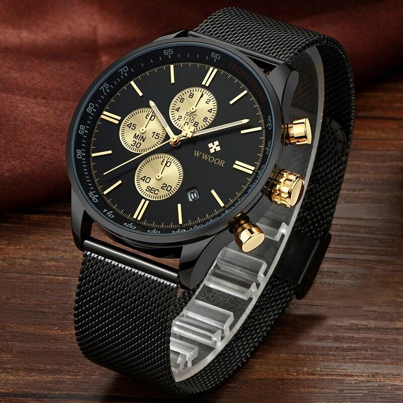 Ultradünne Chronographen-Armbanduhr