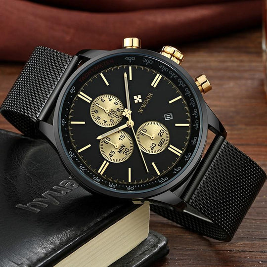 Ultradünne Chronographen-Armbanduhr