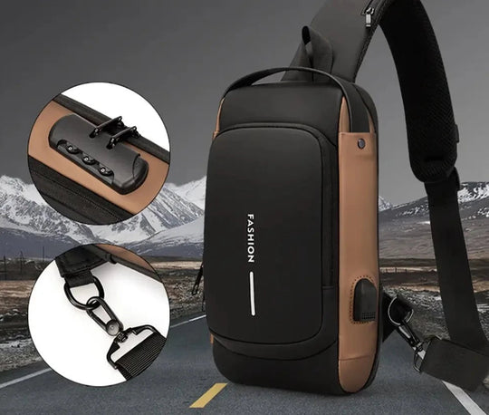Usb-Lade Crossbody Tasche