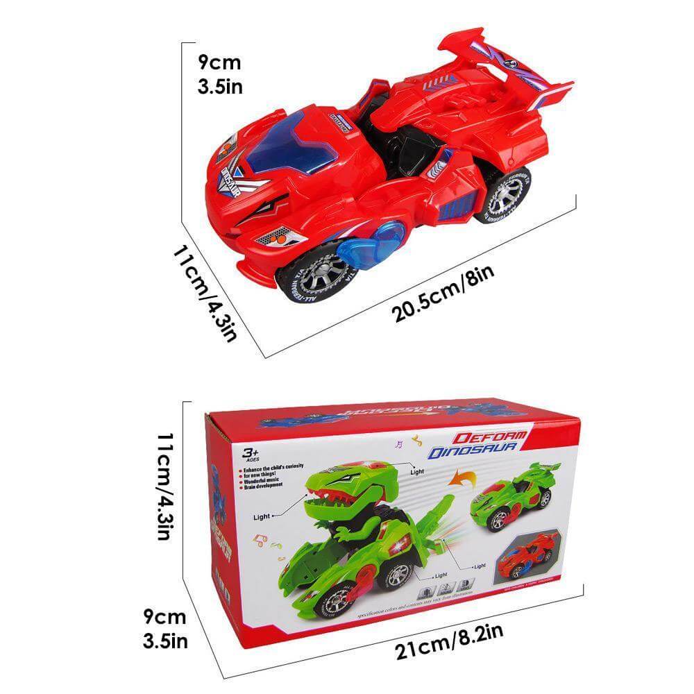 Verwandelndes Dinosaurier-Led-Auto