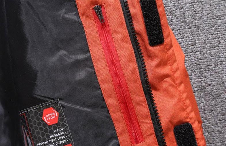 Warme Dicke Kapuzen-Pufferjacke