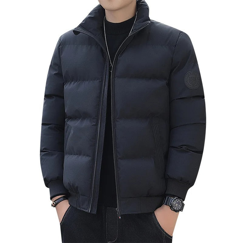 Gefütterte Winterjacke aus Baumwolle für Männer