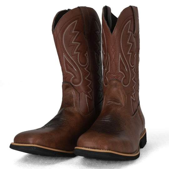 Cowboystiefel aus Leder für Männer