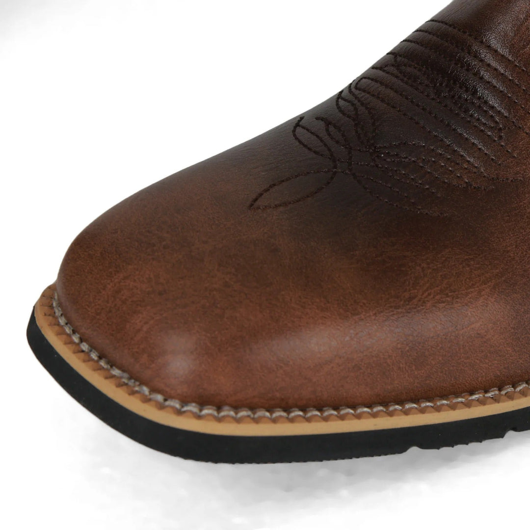 Cowboystiefel aus Leder für Männer