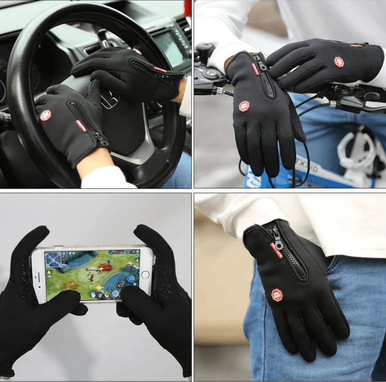 Winddichte Thermohandschuhe - warm und gadgetfreundlich