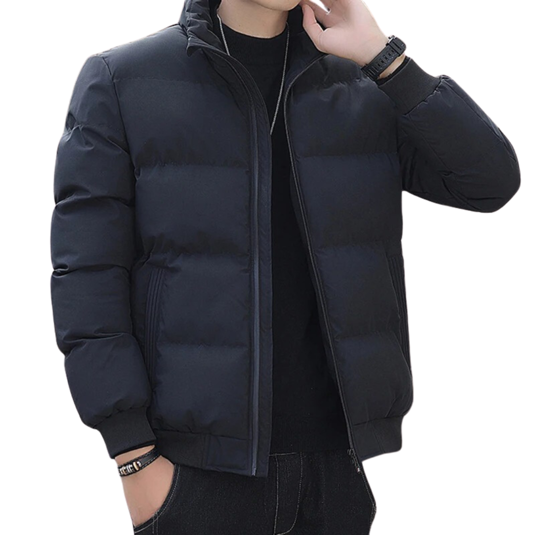 Gefütterte Winterjacke aus Baumwolle für Männer