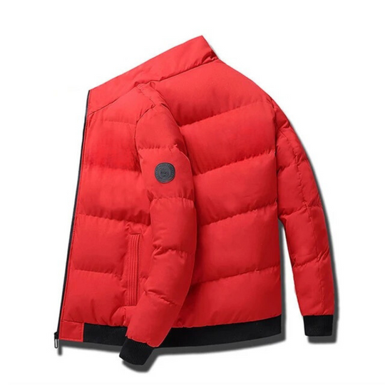 Gefütterte Winterjacke aus Baumwolle für Männer