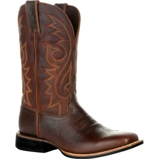 Cowboystiefel aus Leder für Männer