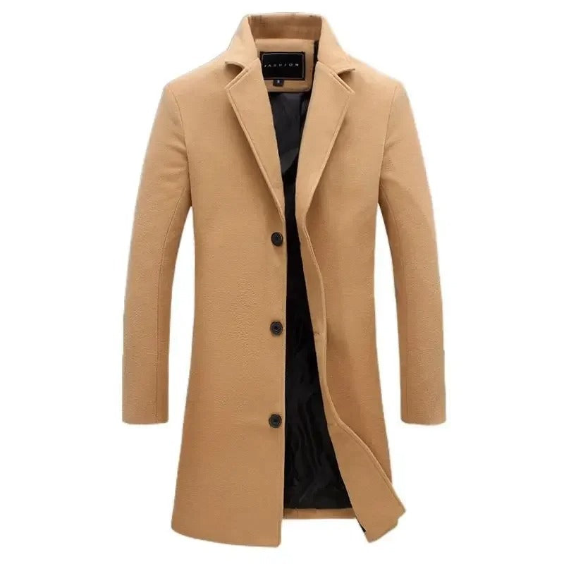 Slim fit zakelijke herenjas