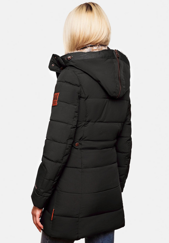 Warm wattierte Baumwolljacke für Frauen