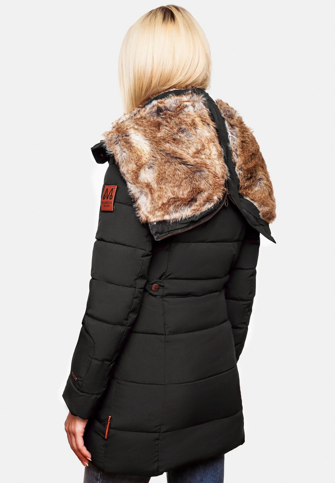 Warm wattierte Baumwolljacke für Frauen